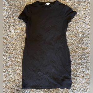 Women’s Large Black H&M T-Shirt Dress